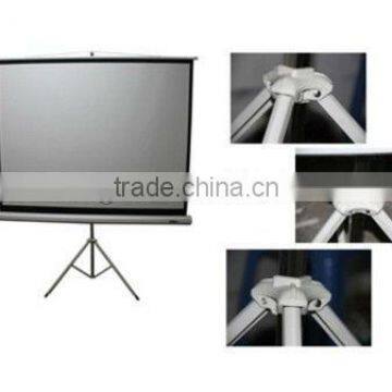 50"-110" Matte White Portable Tripod Projector Screen