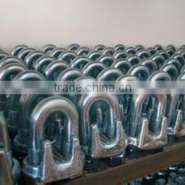 Hot Dip Galvanized US Type Malleable Wire Rope Clip photo-6