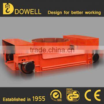 Heavy Duty rail crane flat free transfer cart