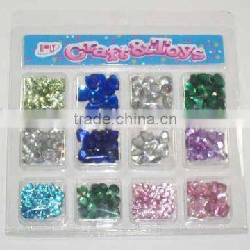 Adhesive rein stone / adhesive gem / jewel sticker / rhinestone sticker