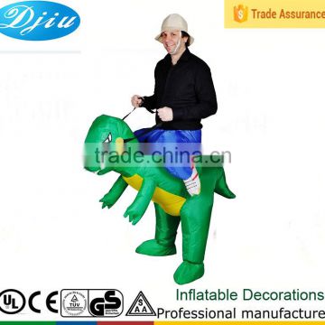 DJ-CO-112 outdoor dress inflatable Dinosaur costume jumpsuit for kids outfit