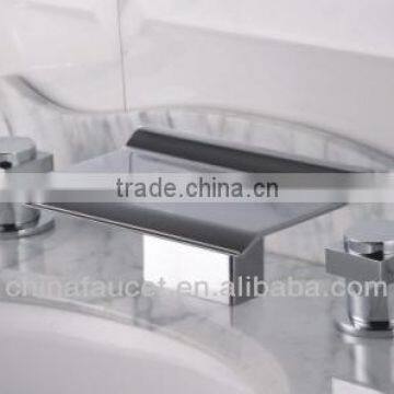 3 Pcs Set Waterfall Bathtub Mixer Tap Q30023