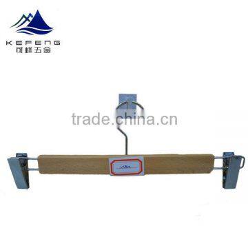 Wooden Pants Hanger With Metal Clamp photo-2