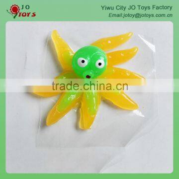 Sticky stretch rubber octopus animal toy