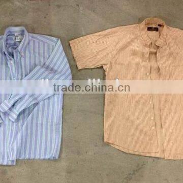 Men shirts Grade A China factory directly sale premium mixed warehouse bulk wholesale second hand used clothing