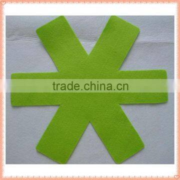 Green 100%polyester nonwoven fabric heat resistant pan protector