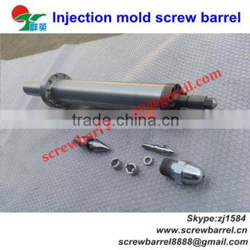 bimetal screw barrel for injection molding machines