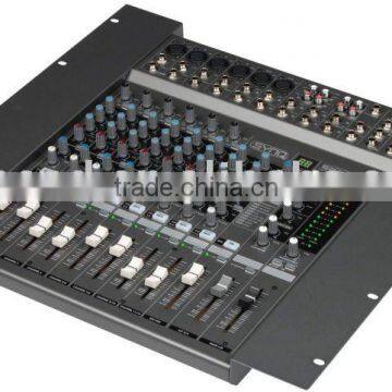 Rack Mount PA Mixer Console With 12 Channels For Professional Audio Mixing