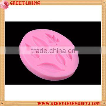 Leaf Press Mold Shaped Silicone Mold Cake Decoration Fondant Cake 3D Food Grade Silicone Mould