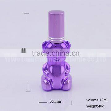 13ml Bear Style Empty Refillable Perfume Spray Glass Bottle ,Atomizer Bottles