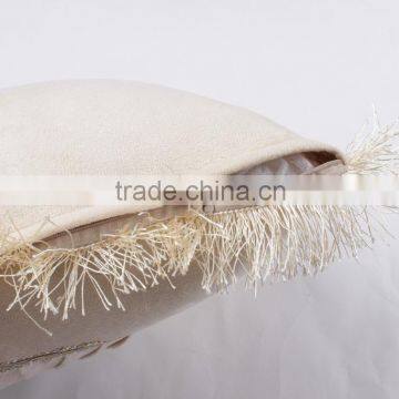 Beige Color Decorative Pillow Case for Sublimation Printing photo-6