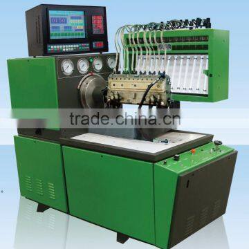 Diesel fuel injection pump test bench for diesel pumps