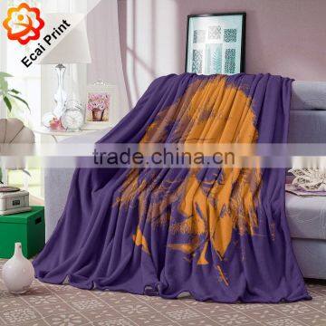 Printable Queen Size Winter Sublimation Heat Transfer Printed Polar Fleece Blanket photo-3