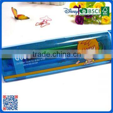 Cheap Transparent Plastic Pencil Box With Oem Logo for Children photo-5