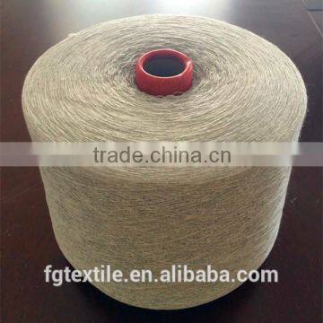 2015 Trade Assurance Waxed Cotton Yarn for Name Brand Hand Knit Socks Knitting Light Grey Color 8s to 24s photo-3