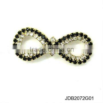 fashion metal rhinestone flower brooch