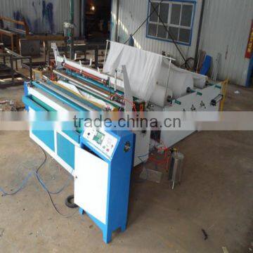 SF- 1092 / 1575 / 1880 Toilet Paper rewinding Machine with embossing and printing