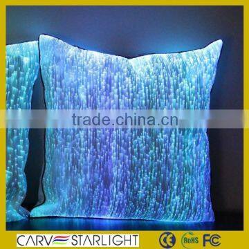 Luminous pillow case light up cushion pillow led pillow cushion