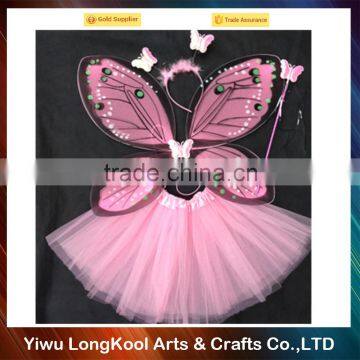Factory Sale Different Colors Fairy Wings Set Butterfly Wings Dresses photo-3