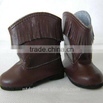 Red 18 Inch American Doll Shoes Boots Fashion Doll Shoes photo-3
