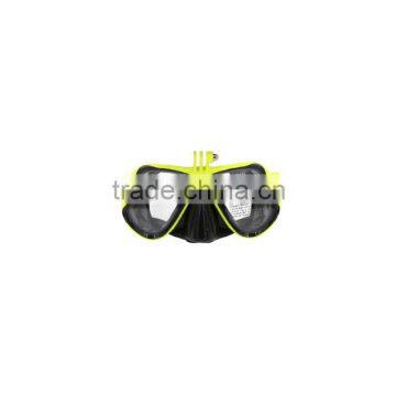 Hot underwater diving glass mask for go pro, xiaoyi and Sjcam action cameras