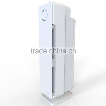 New design air purifier with UVC lamp, Iionzer and true HEPA