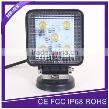 New Arrival 12V 24V 15W LED Working Light With Spot Beam & Flood Beam for Agricultural Machinary, Truck, Boat, 4X4