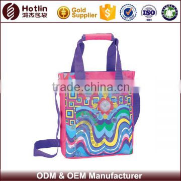 New style Custom Printing Shopping Bag ,handbag with zipper