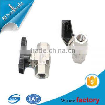 3000 Psi High Pressure Stainless Steel 316 Forged Ball Valve