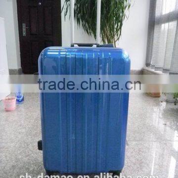 embossing surface PC Trolley luggage case