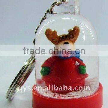 Snow Globe Key Chain, Christmas Gift