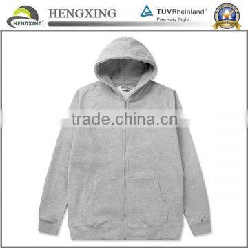 wholesale print plain zipper-up women hoodies