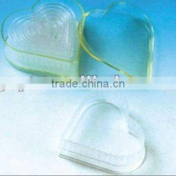 Heart Shape Cake Molds Fondant Decorating Plastic Cookie Cutter