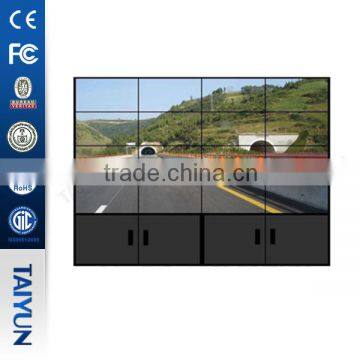 55" 3.9mm Digital Signage Dvi / Vga / Bnc Lcd Video Wall