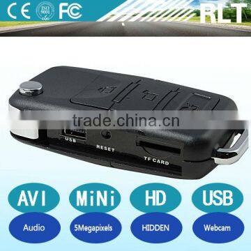 Car key hidden mini camera HD AVI 1280*960 30fps 5megapixels PC webcam USB interface high capacity lithium batteryt