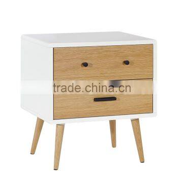 Night stand , Modern design , Oak legs+MDF