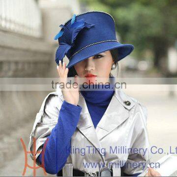 2014ladies dress hats wholesale hat blank wholesale wool hats for fashion women