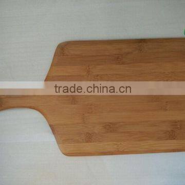 bamboo paddle cheese chopping board