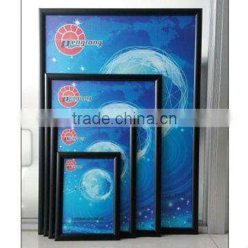 60*90poster frames,80*120 Black poster frames 25mm,snap frame board black