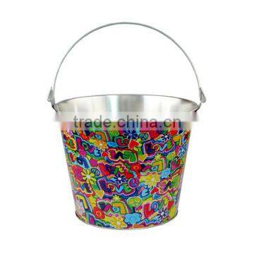 2016 Hot Sales Mini Ice Tin Bucket & Candy Tin Bucket With Handle photo-5