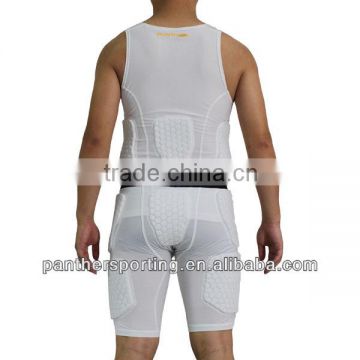 Sportswear sleeveless Protective Rib Shirt