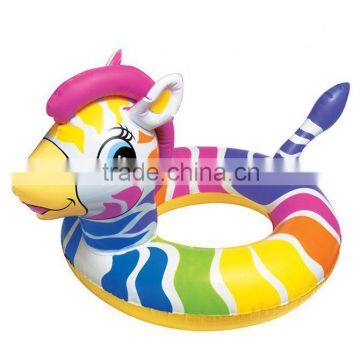 Customized cute inflatable floating animal rider