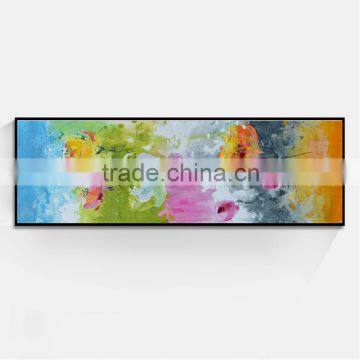 Shu1771 wall decor fabric flower painting designs