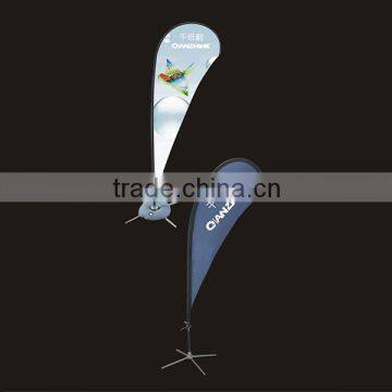 Flying Banner Teardrop banner Beach Flag for advertising