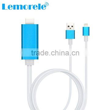 Lightning cable HDMI adapter miracast dongle for iphone