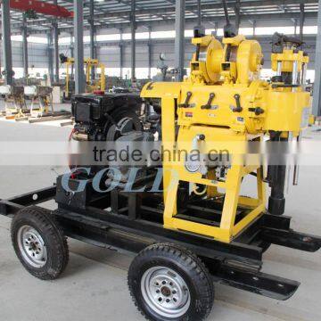 Promotion!!! 100-200m Trailer Mounted 90 Degree Angle Drill Machine