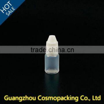 10ml PE plastic ejuice bottles,e-cig dropper bottle with tamper evident cap