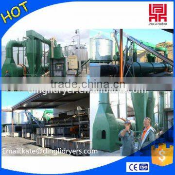 Low consumption herb drying machine/grass dryer used as animal feed