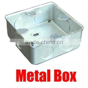 metal knock out box