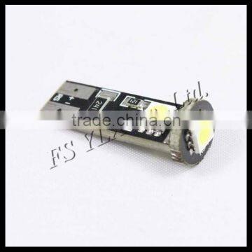 car led lamp t10 3smd 5050 led bulb lights error free t10 led canbus car light